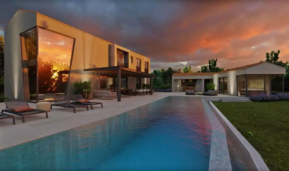 Вилла 303м² в Хорватии, Мотовун. Стоимостью 1320000€ аренда фото-25