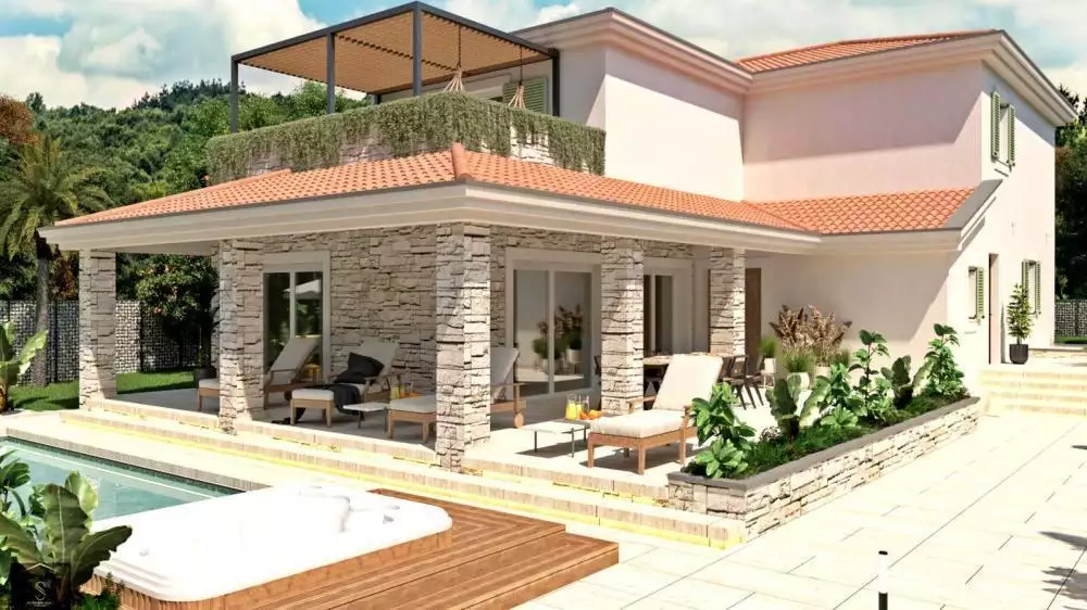 Вилла 322м² в Хорватии, Барбан. Стоимостью 1750000€ аренда фото-1