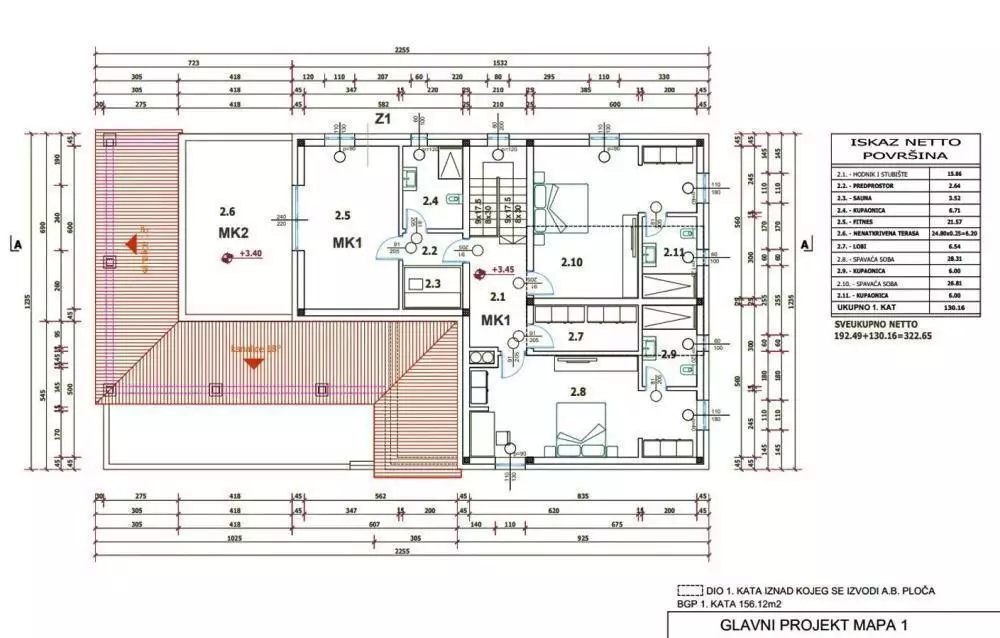 Вилла 322м² в Хорватии, Барбан. Стоимостью 1750000€ аренда фото-14