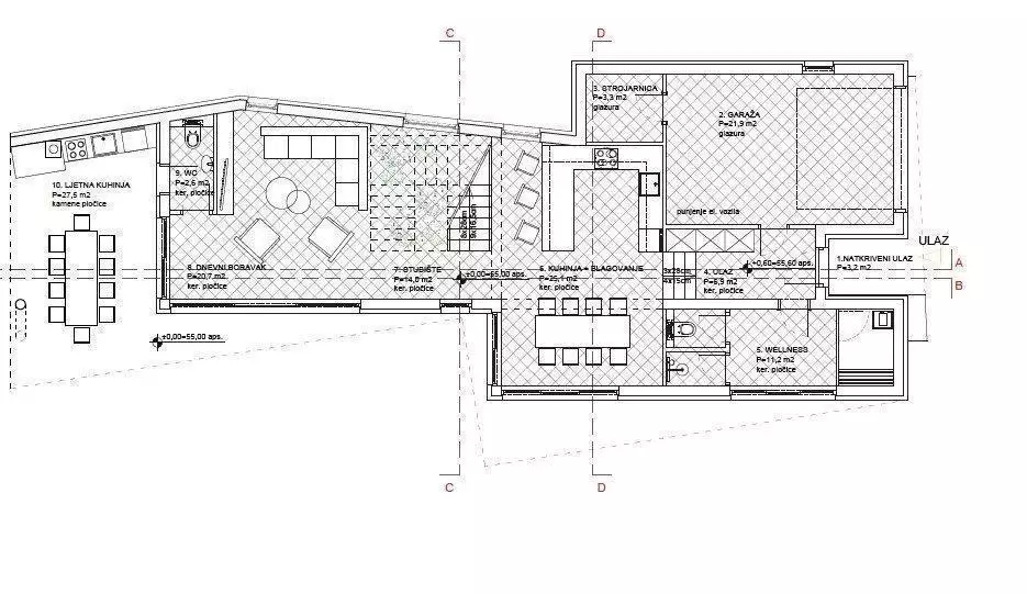 Вилла 250м² в Хорватии, Примоштен. Стоимостью 940000€ аренда фото-24