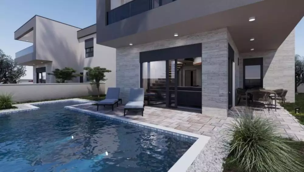 Вилла 146м² в Хорватии, Медулин. Стоимостью 730000€ аренда фото-6
