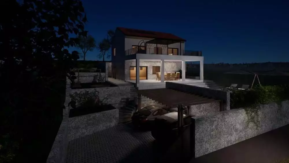 Вилла 170м² в Хорватии, Кострена. Стоимостью 1038000€ аренда фото-4