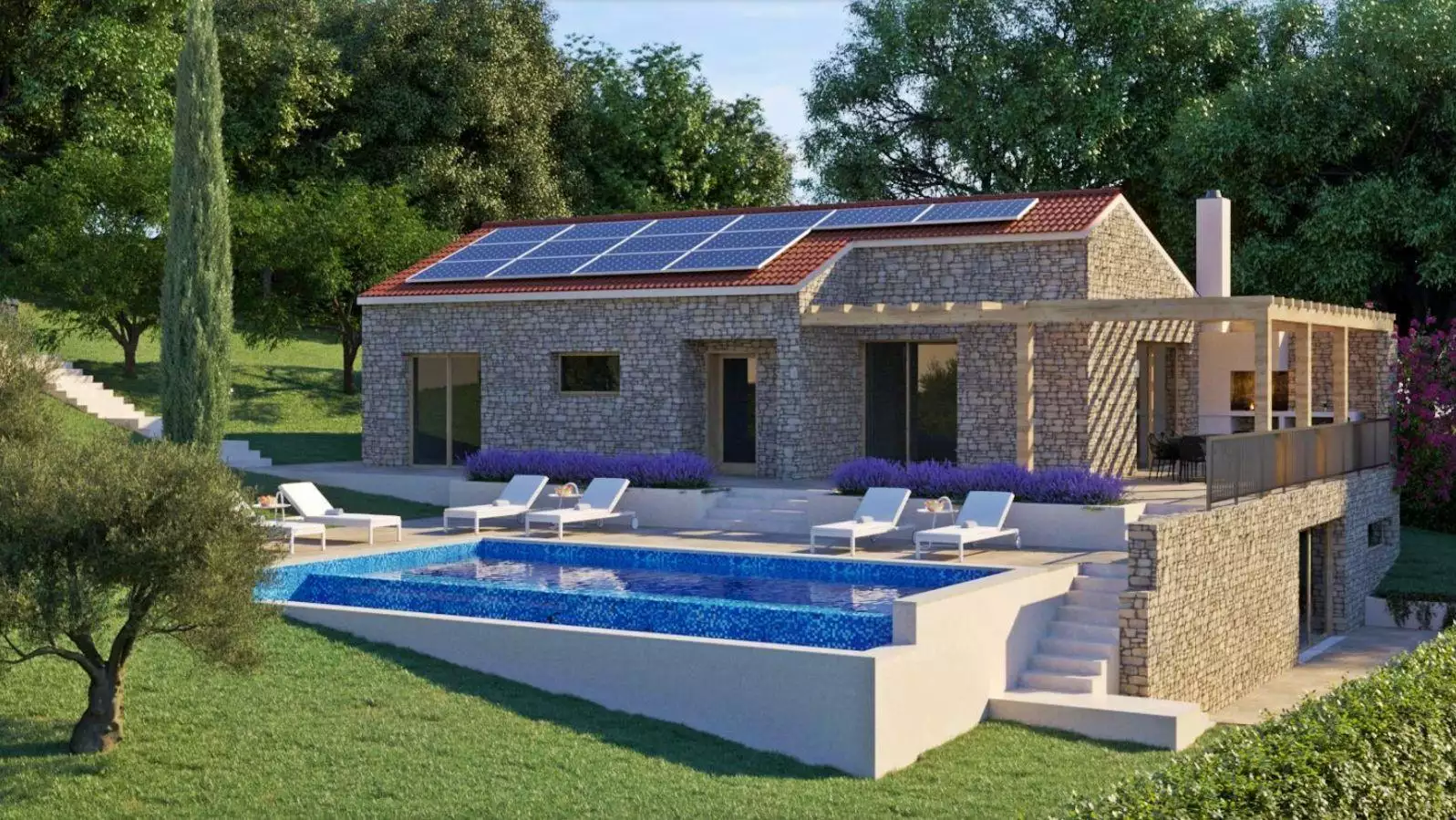 Вилла 201м² в Хорватии, Мотовун. Стоимостью 633000€ аренда фото-1