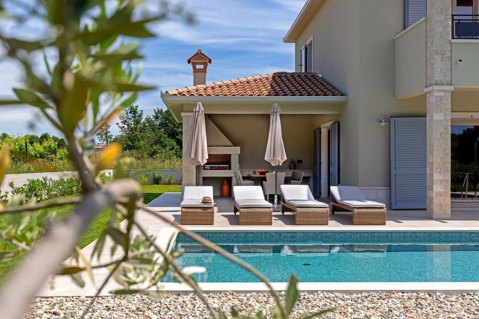 Вилла 170м² в Хорватии, Лабин. Стоимостью 650000€ аренда фото-12