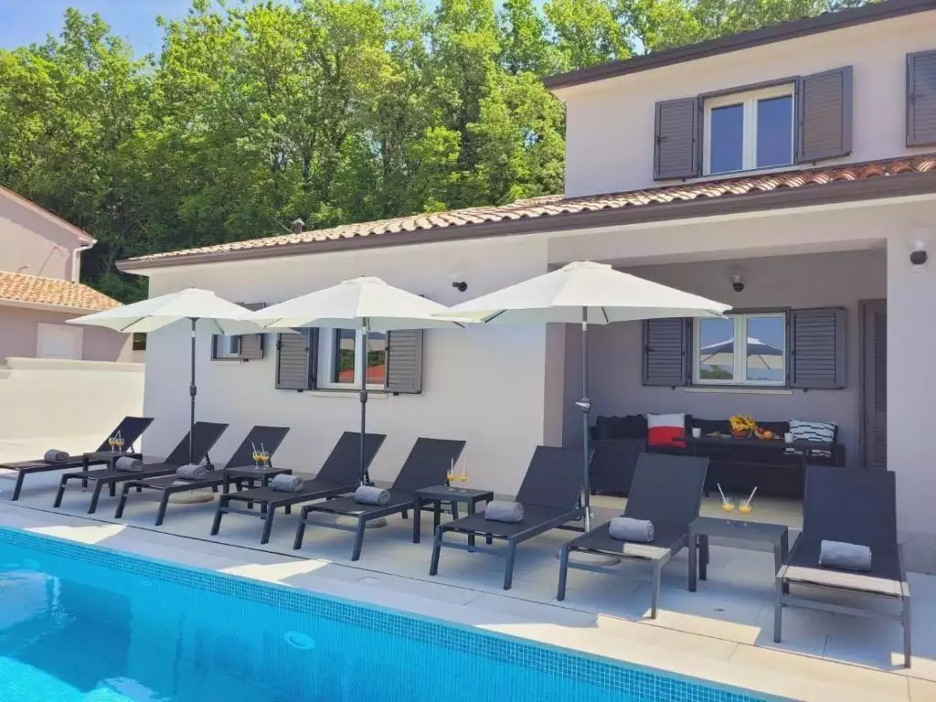 Вилла 249м² в Хорватии, Лабин. Стоимостью 626000€ аренда фото-4