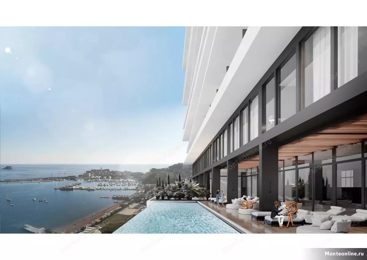 Квартира 84м² в Черногории, Будва. Стоимостью 479655€ аренда фото-1