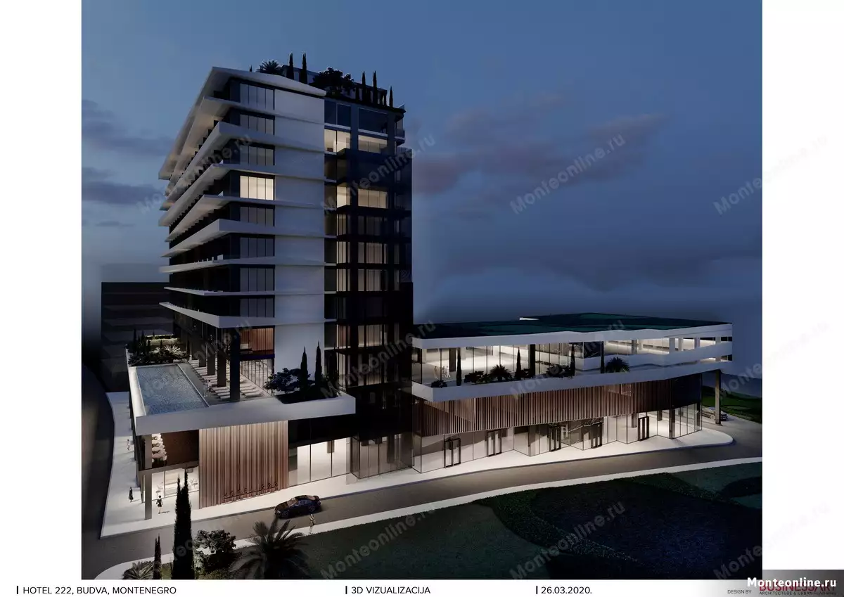 Квартира 84м² в Черногории, Будва. Стоимостью 479655€ аренда фото-8