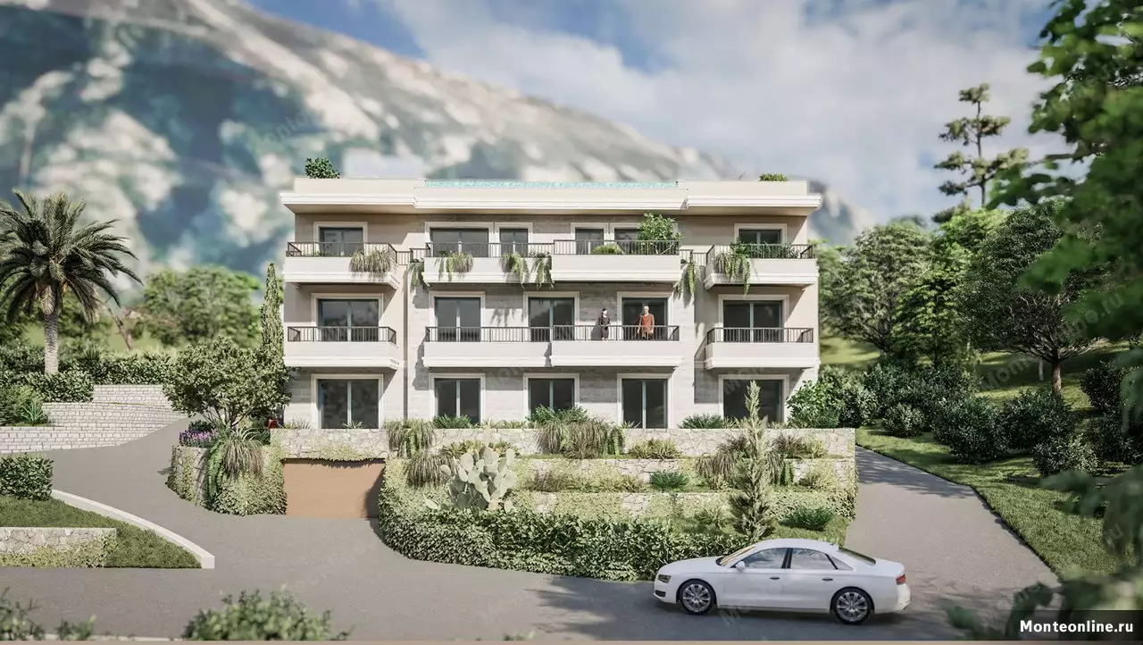 Квартира 64м² в Черногории, Доброта. Стоимостью 250000€ аренда фото-2