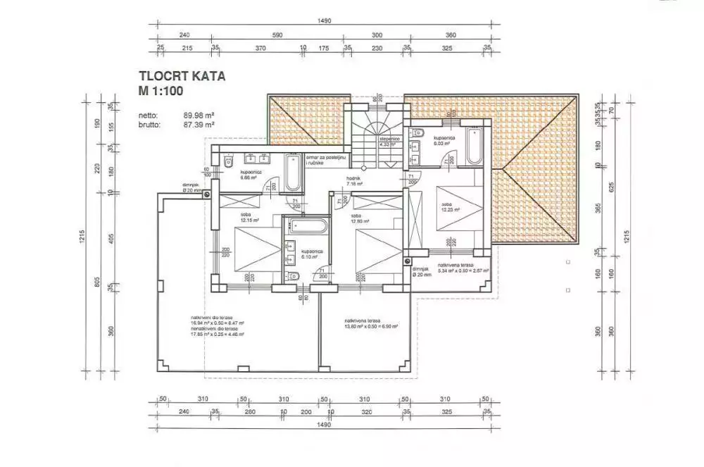 Вилла 209м² в Хорватии, Крка. Стоимостью 1000000€ аренда фото-5