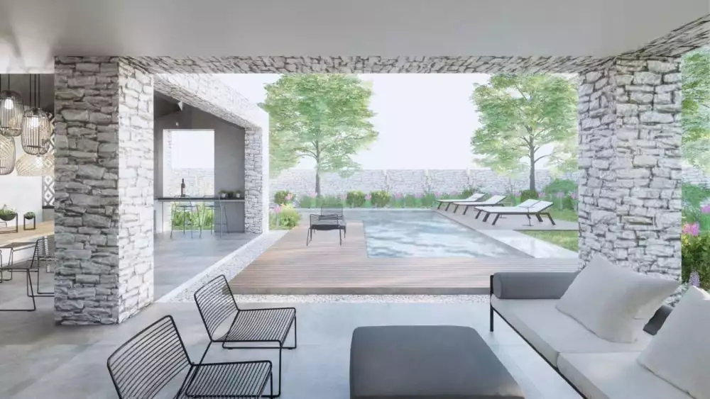 Вилла 226м² в Хорватии, Крка. Стоимостью 1600000€ аренда фото-11