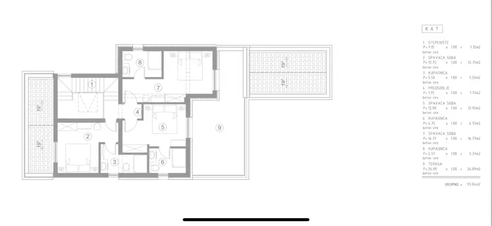 Вилла 226м² в Хорватии, Крка. Стоимостью 1600000€ аренда фото-24