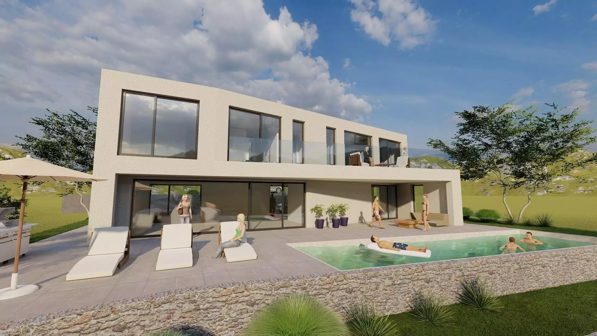 Вилла 190м² в Хорватии, Крка. Стоимостью 1300000€ аренда фото-6
