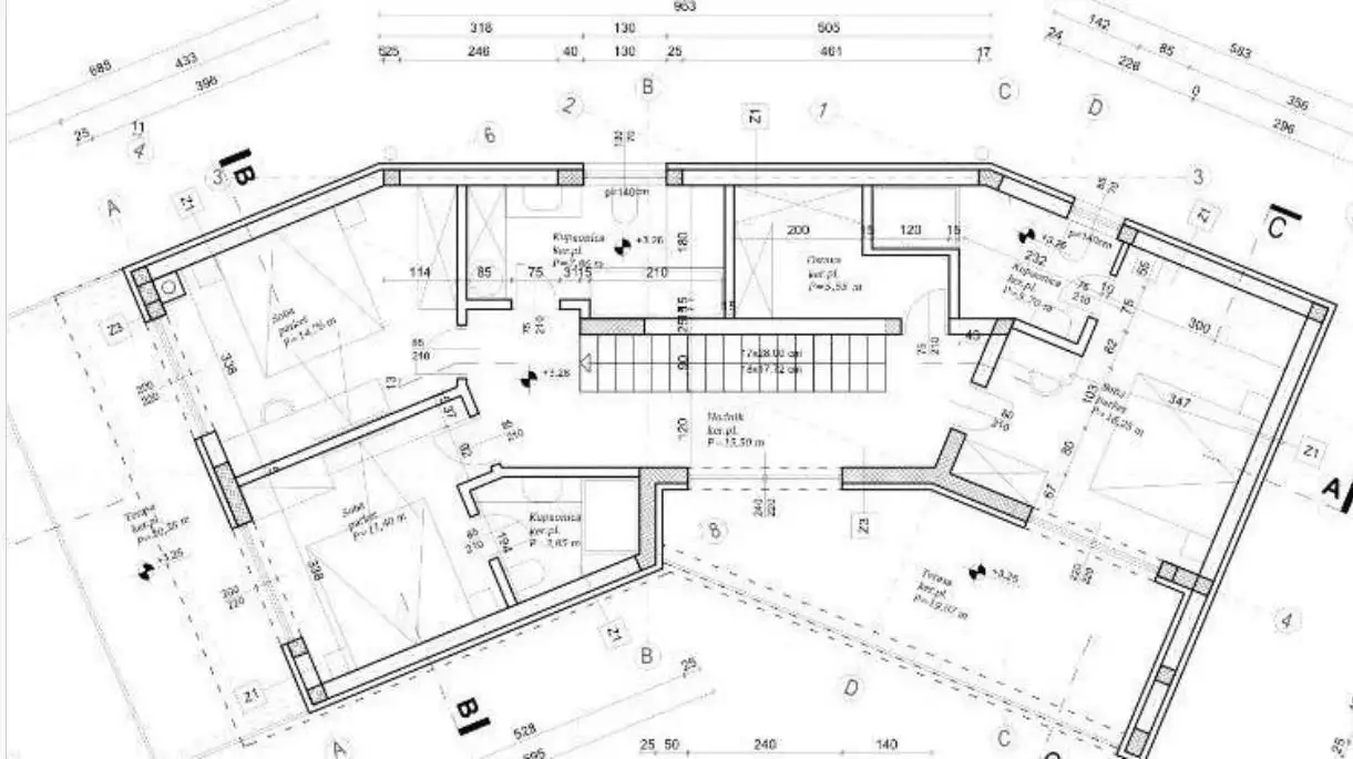 Вилла 320м² в Хорватии, Подстрана. Стоимостью 1700000€ аренда фото-14