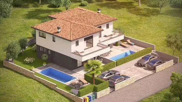 Вилла 117м² в Хорватии, Малинска. Стоимостью 590000€ аренда фото-5