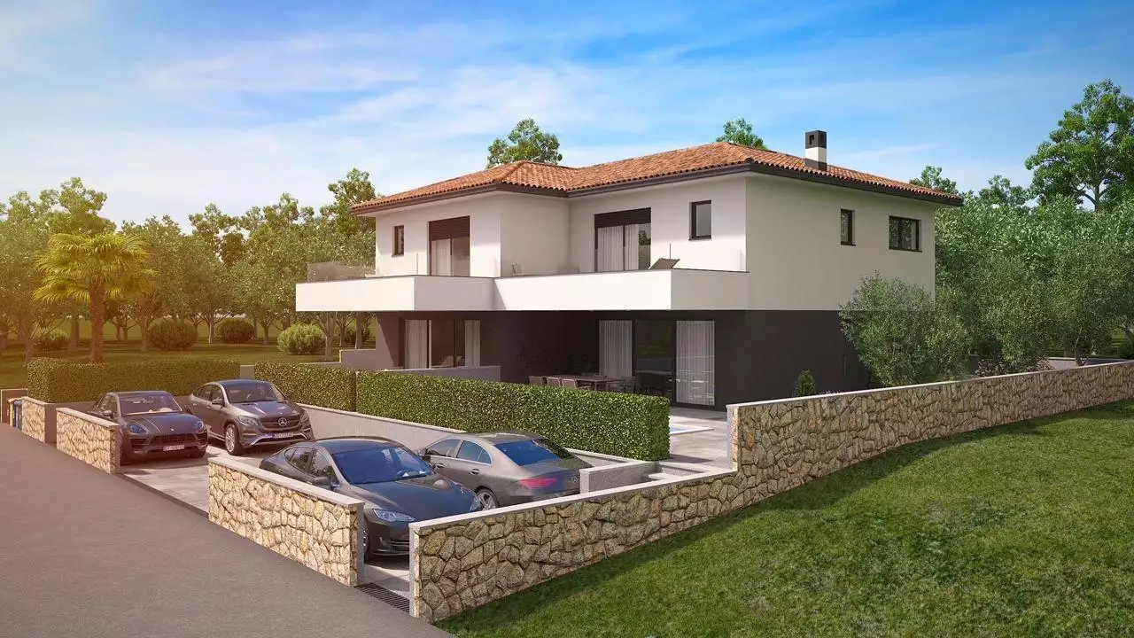 Вилла 117м² в Хорватии, Малинска. Стоимостью 590000€ аренда фото-6