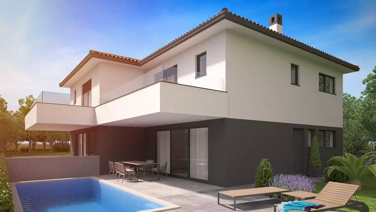 Вилла 117м² в Хорватии, Малинска. Стоимостью 590000€ аренда фото-1