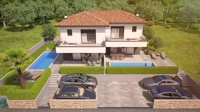 Вилла 117м² в Хорватии, Малинска. Стоимостью 590000€ аренда фото-4