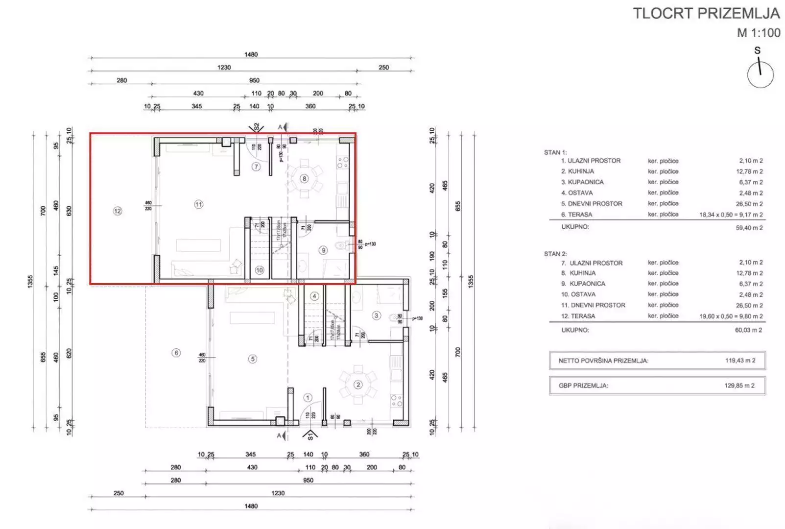Вилла 117м² в Хорватии, Малинска. Стоимостью 590000€ аренда фото-7