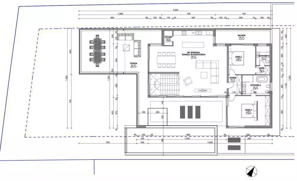 Вилла 1м² в Хорватии, Крка. Стоимостью 3258000€ аренда фото-5
