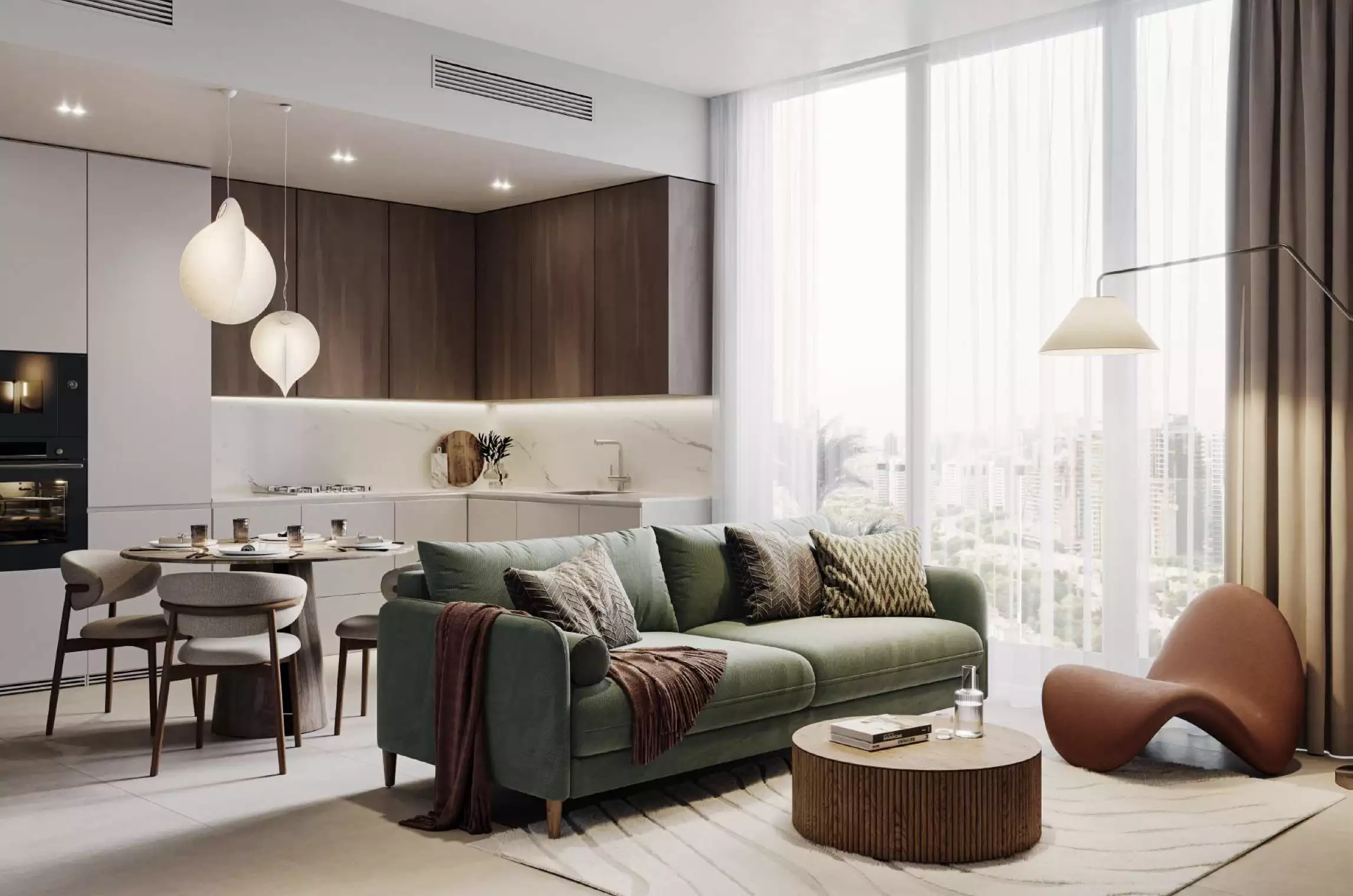 Квартира 44м² в ОАЭ, Дубай. Стоимостью 173029$ аренда фото-3