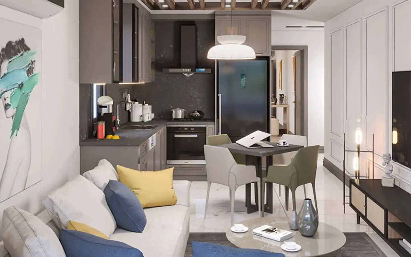 Квартира 100м² в Черногории, Комошевина. Стоимостью 504600€ аренда фото-14