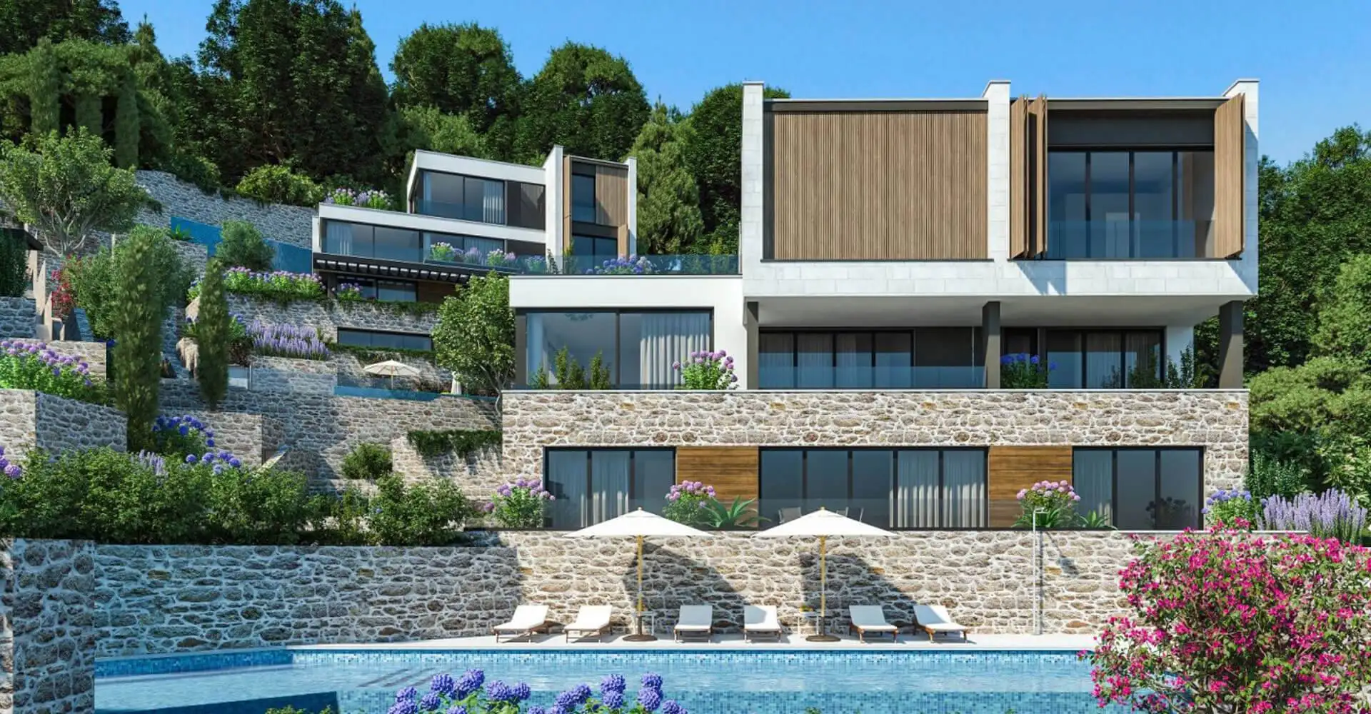 Таунхаус 241м² в Черногории, Тиват. Стоимостью 610000€ аренда фото-2