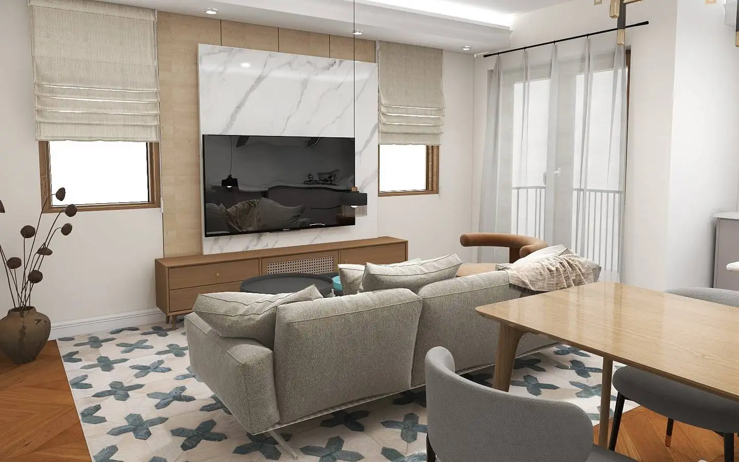 Квартира 48м² в Черногории, Рисан. Стоимостью 140389€ аренда фото-14