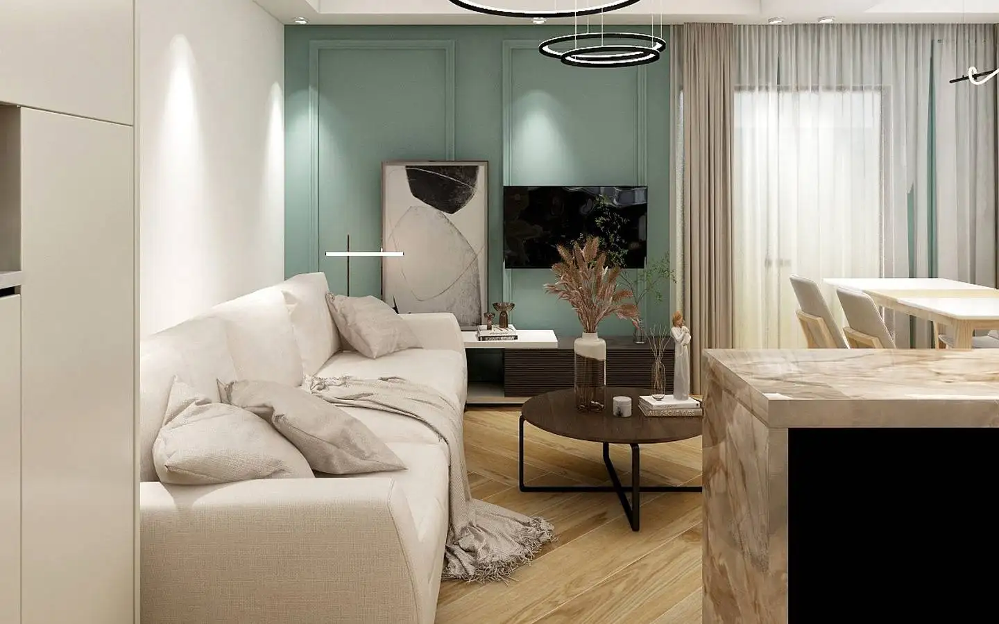 Квартира 55м² в Черногории, Сутоморе. Стоимостью 127696€ аренда фото-9