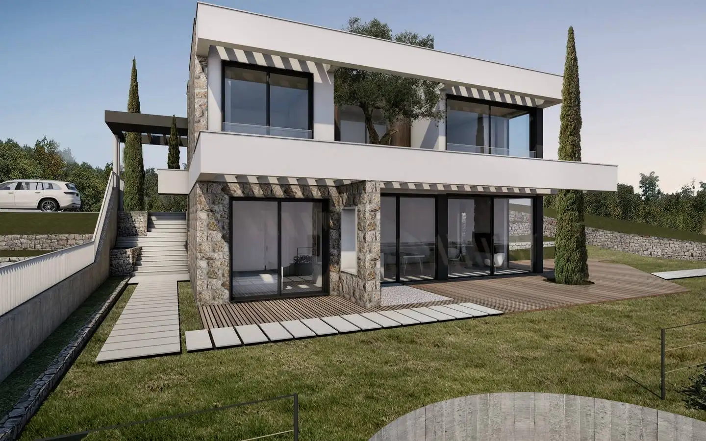 Вилла 128м² в Черногории, Поди. Стоимостью 590000€ аренда фото-2