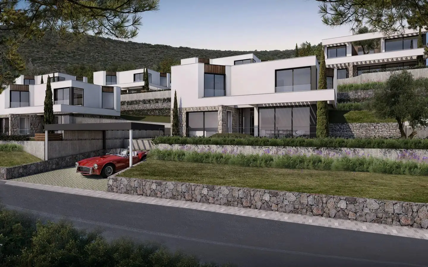 Вилла 128м² в Черногории, Поди. Стоимостью 590000€ аренда фото-4