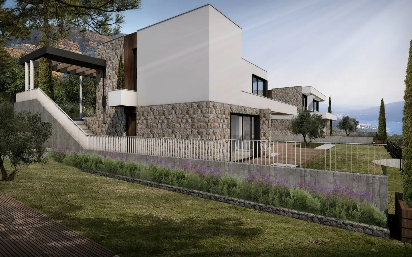 Вилла 128м² в Черногории, Поди. Стоимостью 590000€ аренда фото-5