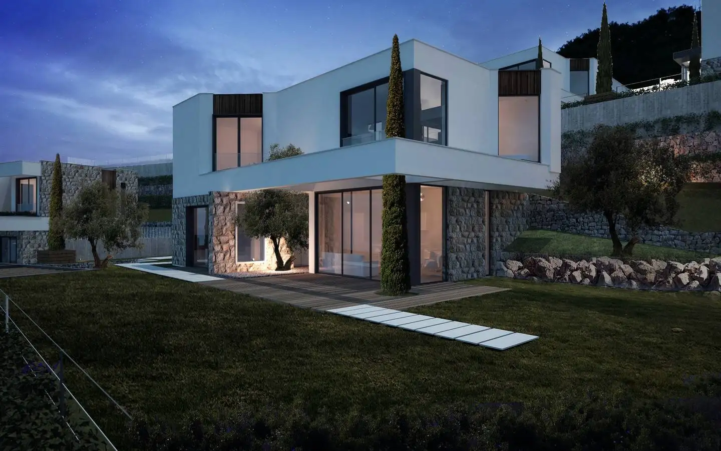 Вилла 128м² в Черногории, Поди. Стоимостью 590000€ аренда фото-10