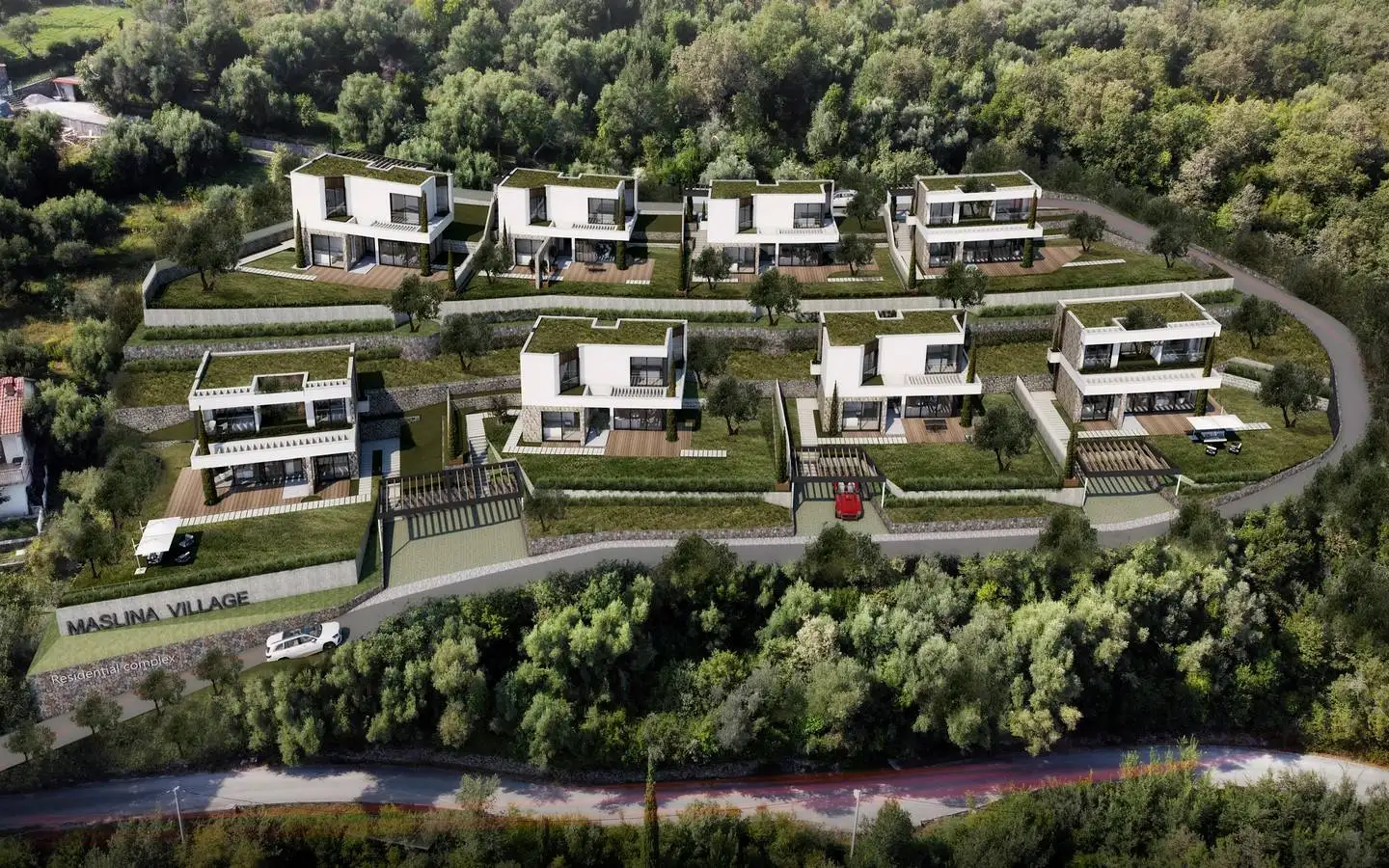 Вилла 128м² в Черногории, Поди. Стоимостью 590000€ аренда фото-13
