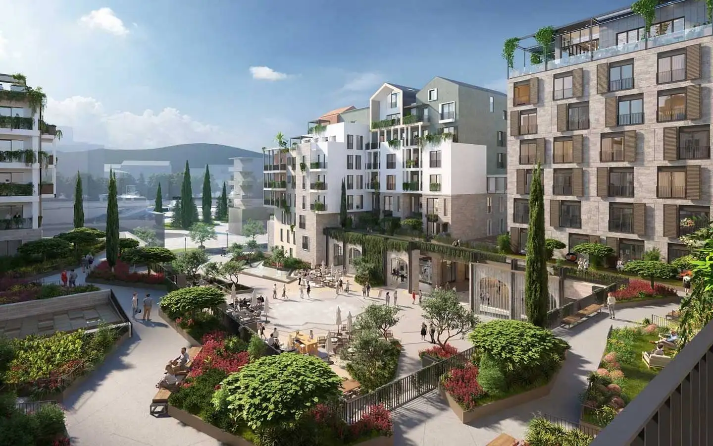Дуплекс 192м² в Черногории, Тиват. Стоимостью 1122450€ аренда фото-2