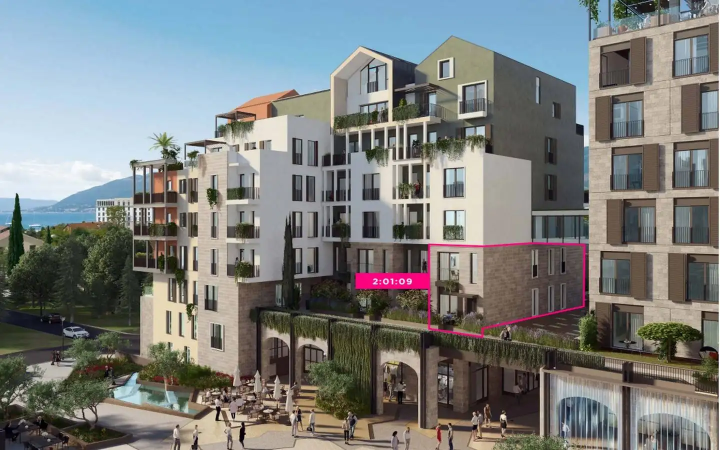 Дуплекс 192м² в Черногории, Тиват. Стоимостью 1122450€ аренда фото-5