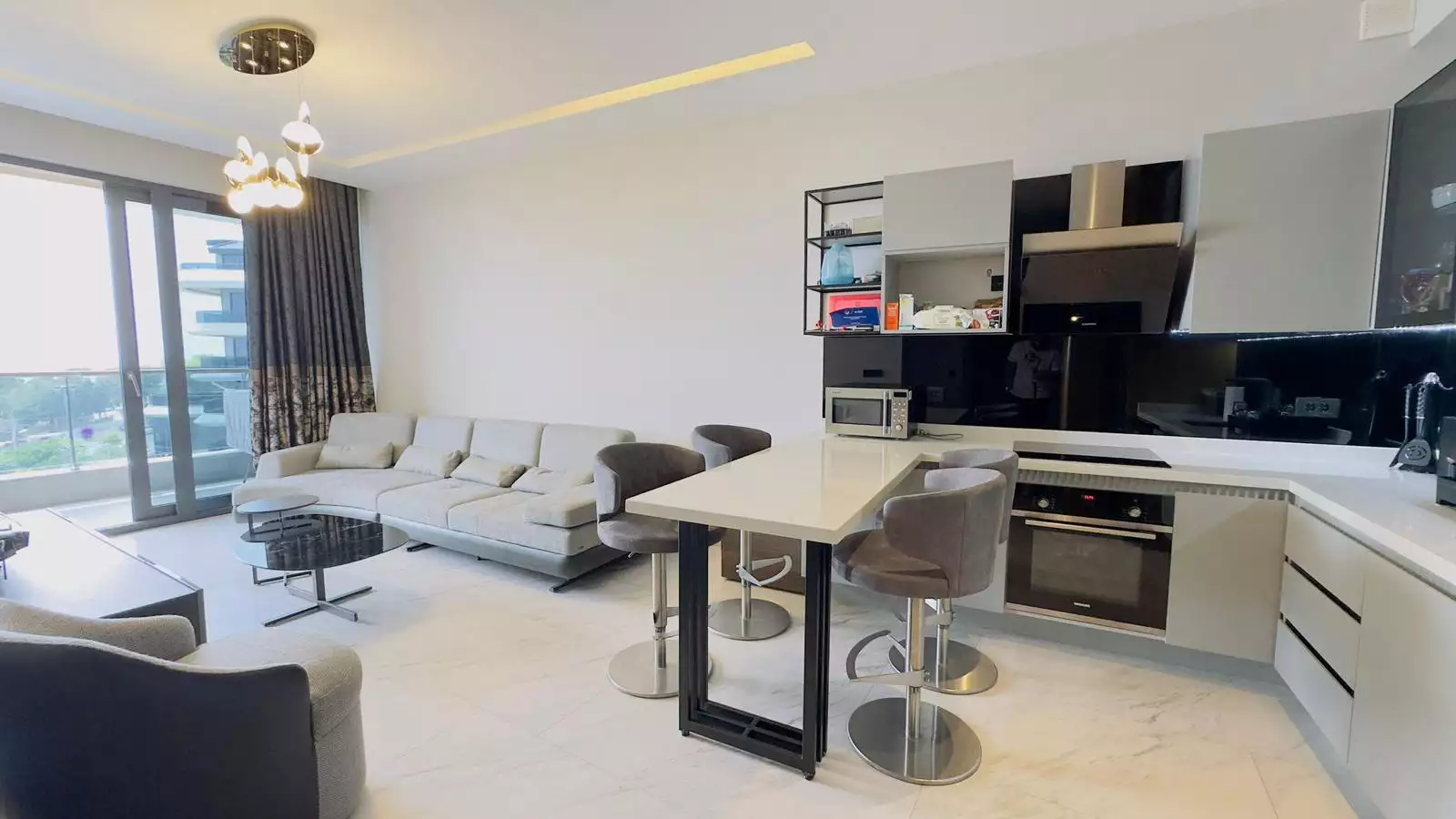Квартира 65м² в Турции, Каргыджак. Стоимостью 165000€ аренда фото-7