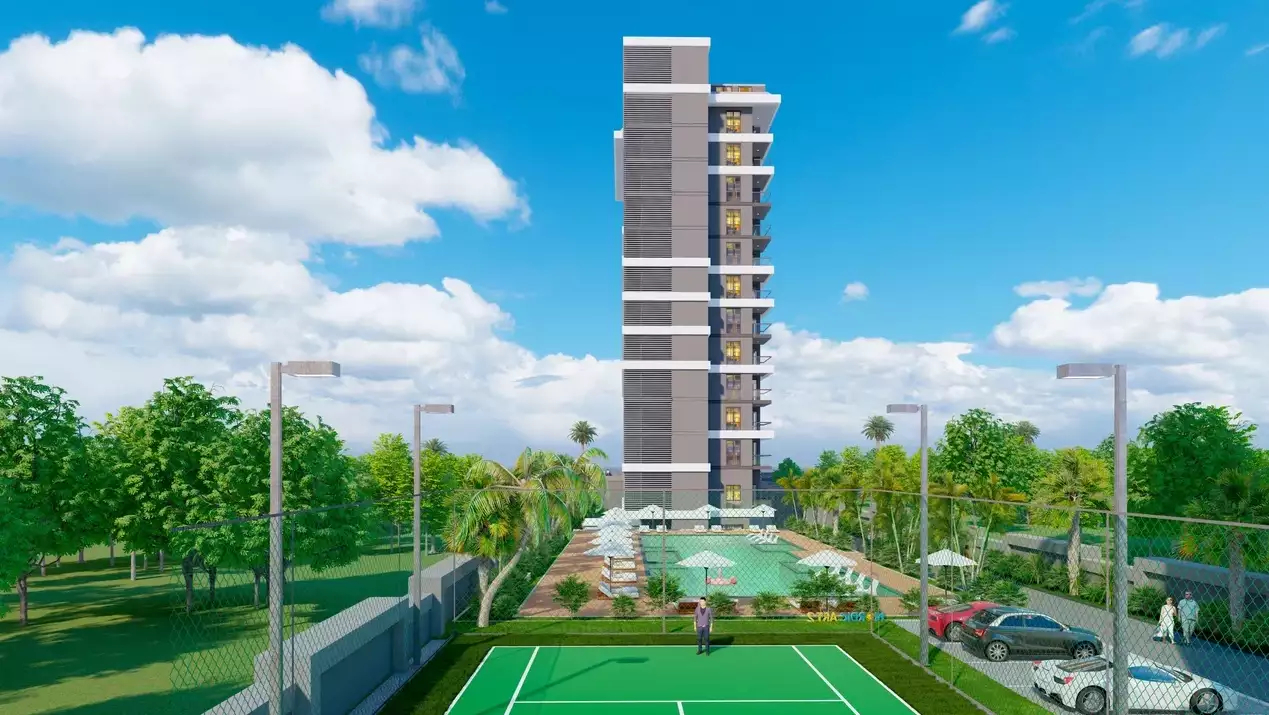 Квартира 57м² в Турции, Махмутлар. Стоимостью 182500€ аренда фото-3