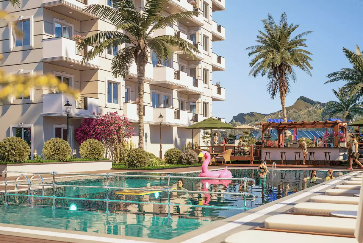 Квартира 49м² в Турции, Конаклы. Стоимостью 69000€ аренда фото-19