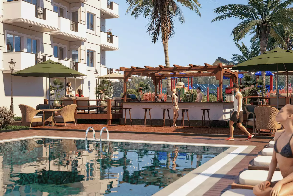 Квартира 49м² в Турции, Конаклы. Стоимостью 69000€ аренда фото-20