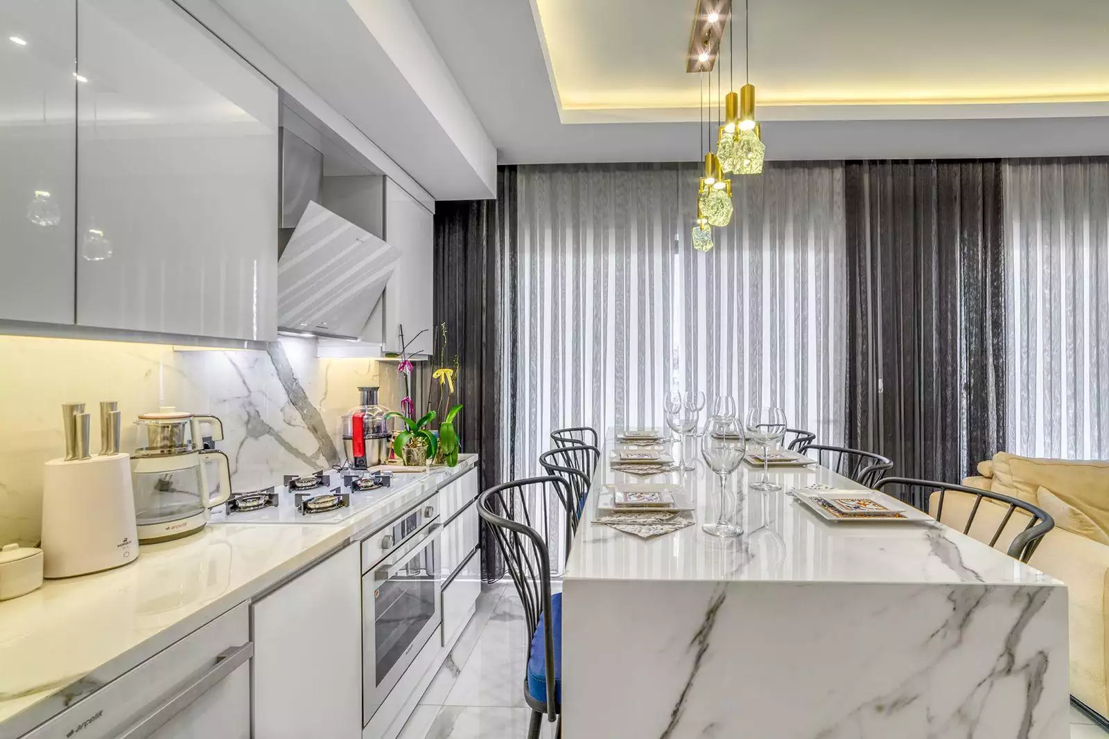 Пентхаус 110м² в Турции, Каргыджак. Стоимостью 203000€ аренда фото-10
