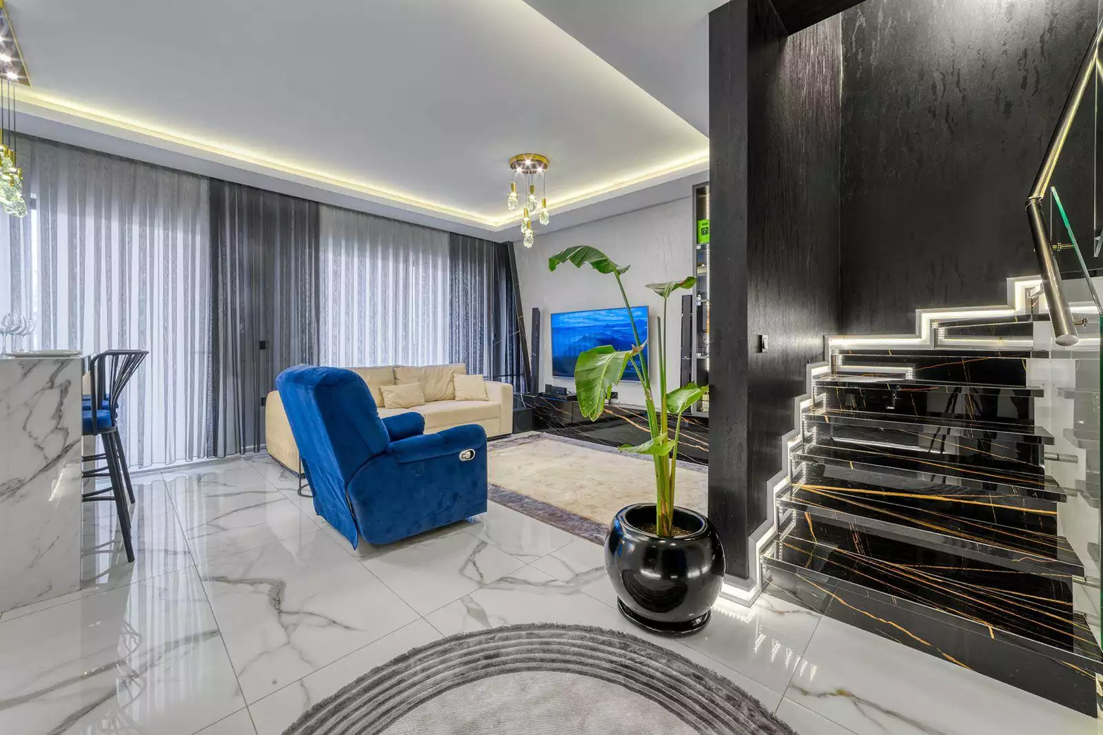 Пентхаус 110м² в Турции, Каргыджак. Стоимостью 203000€ аренда фото-19