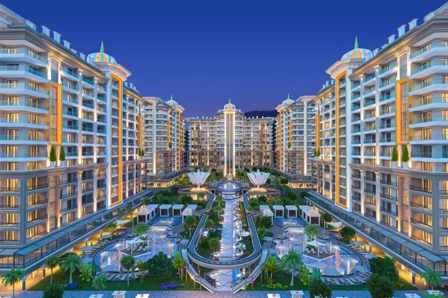 Квартира 65м² в Турции, Махмутлар. Стоимостью 195000€ аренда фото-4