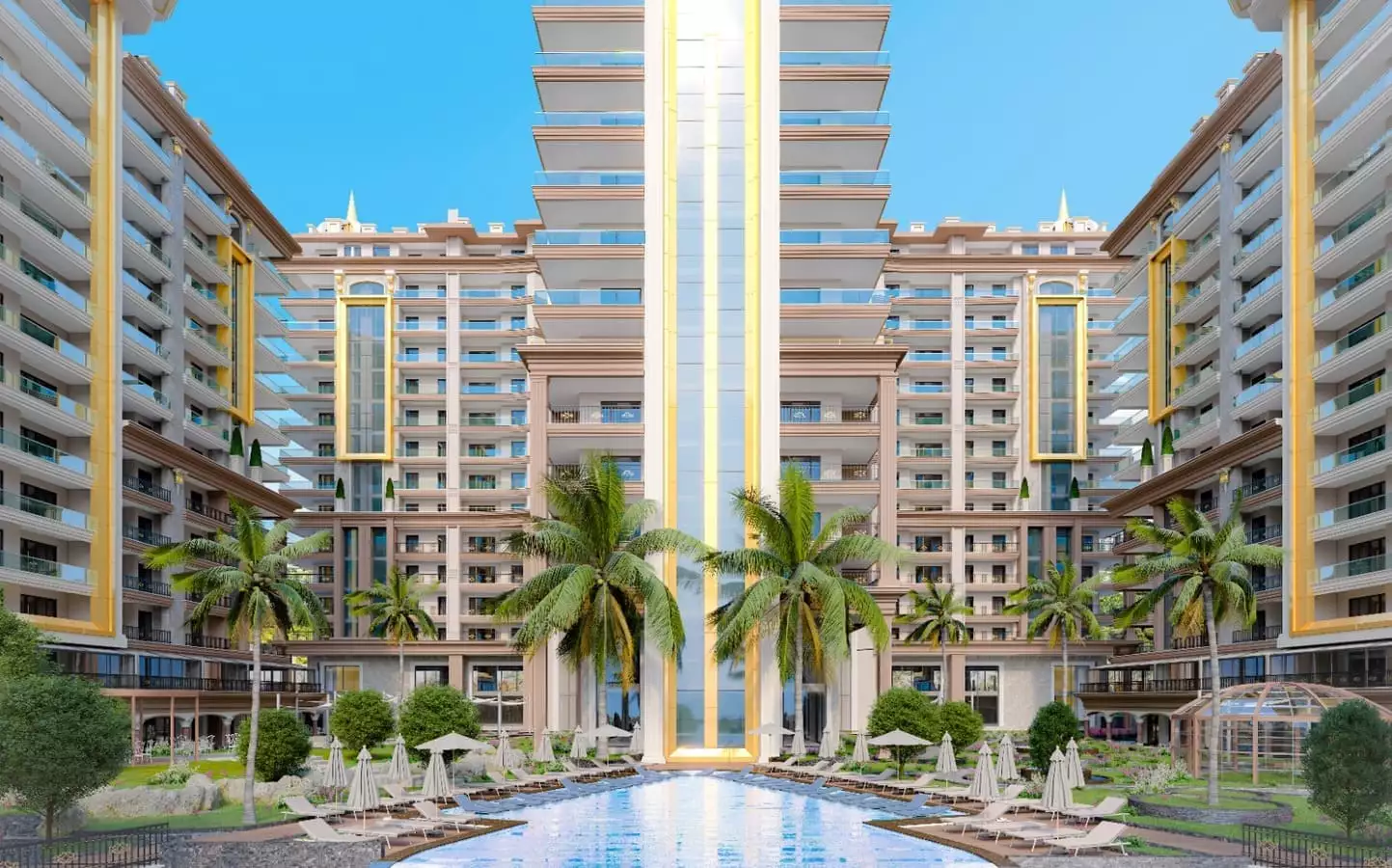 Квартира 65м² в Турции, Махмутлар. Стоимостью 195000€ аренда фото-6