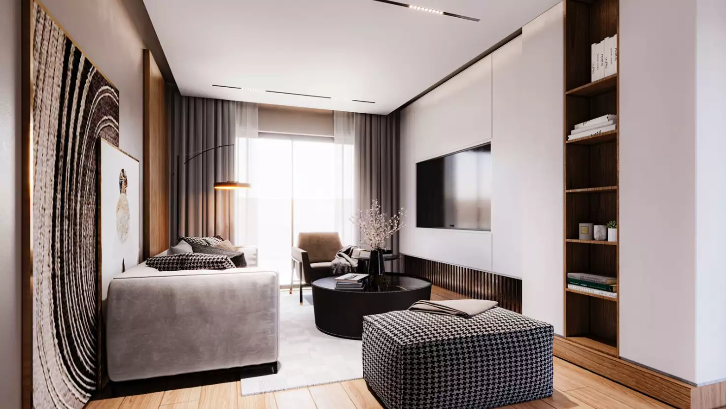 Квартира 60м² в Турции, Газипаша. Стоимостью 66000€ аренда фото-12