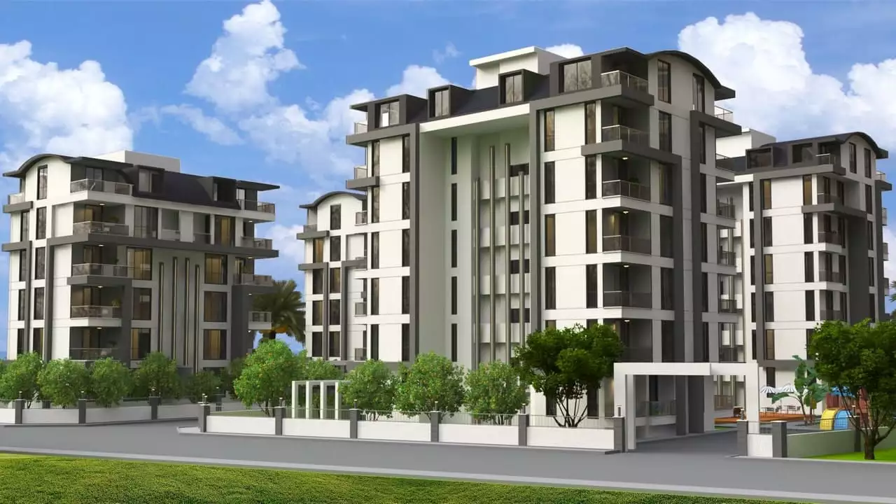 Квартира 57м² в Турции, Газипаша. Стоимостью 85000€ аренда фото-1