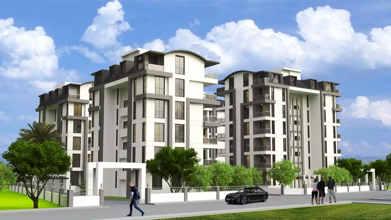 Квартира 57м² в Турции, Газипаша. Стоимостью 85000€ аренда фото-2