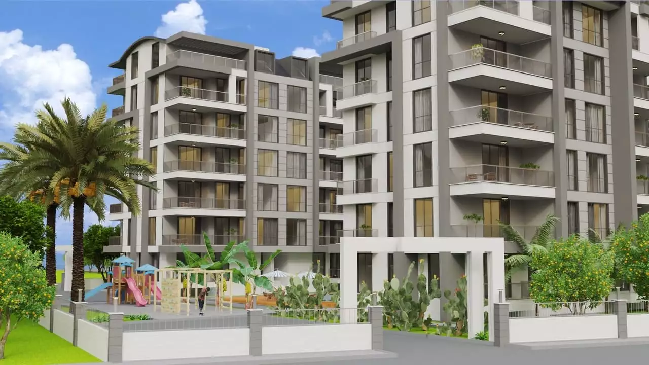 Квартира 57м² в Турции, Газипаша. Стоимостью 85000€ аренда фото-3