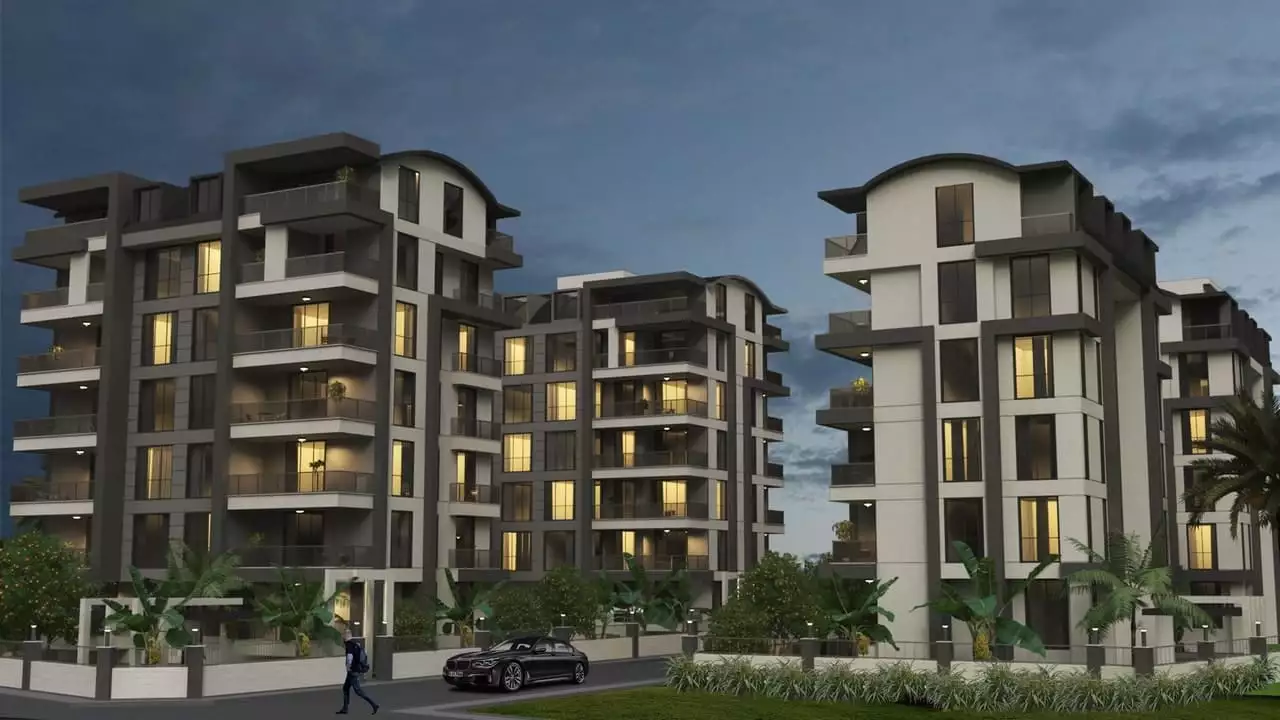 Квартира 57м² в Турции, Газипаша. Стоимостью 85000€ аренда фото-5