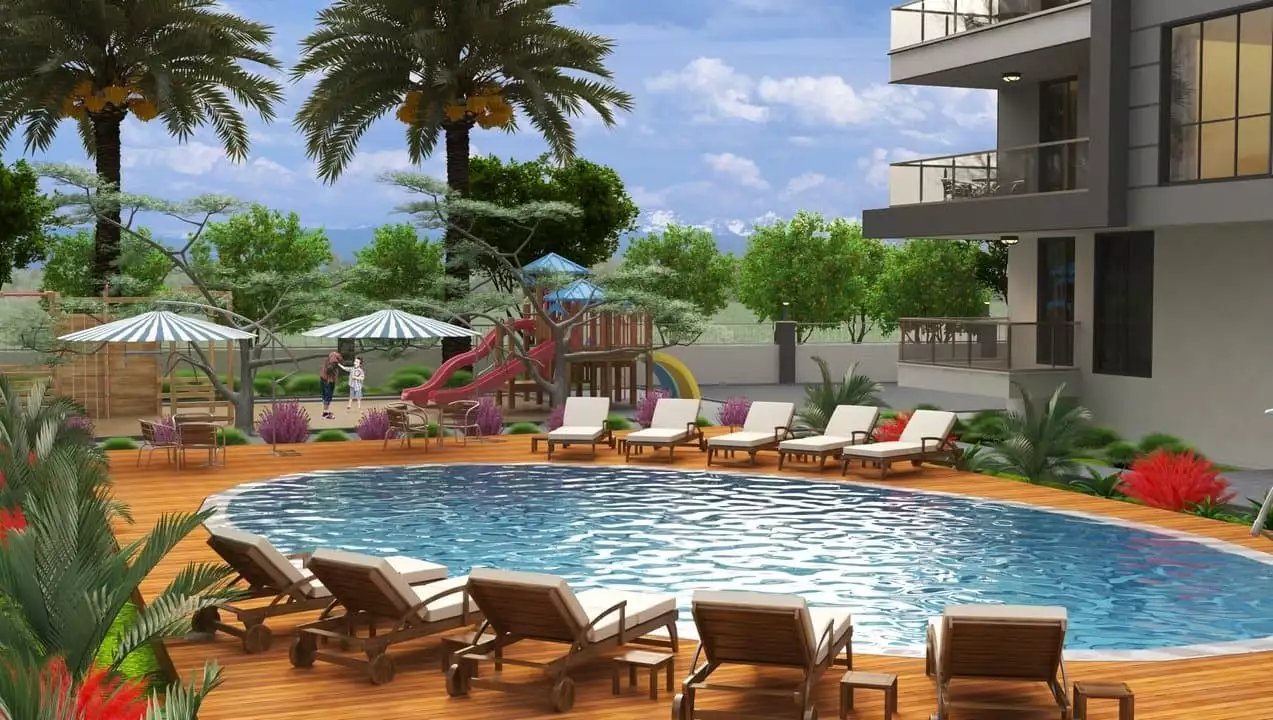 Квартира 57м² в Турции, Газипаша. Стоимостью 85000€ аренда фото-8