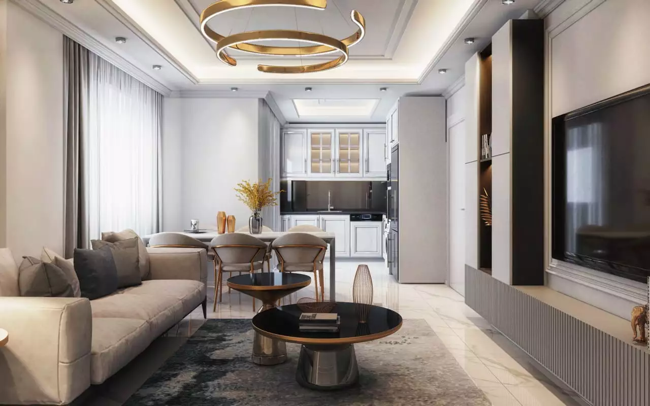 Квартира 57м² в Турции, Газипаша. Стоимостью 85000€ аренда фото-11